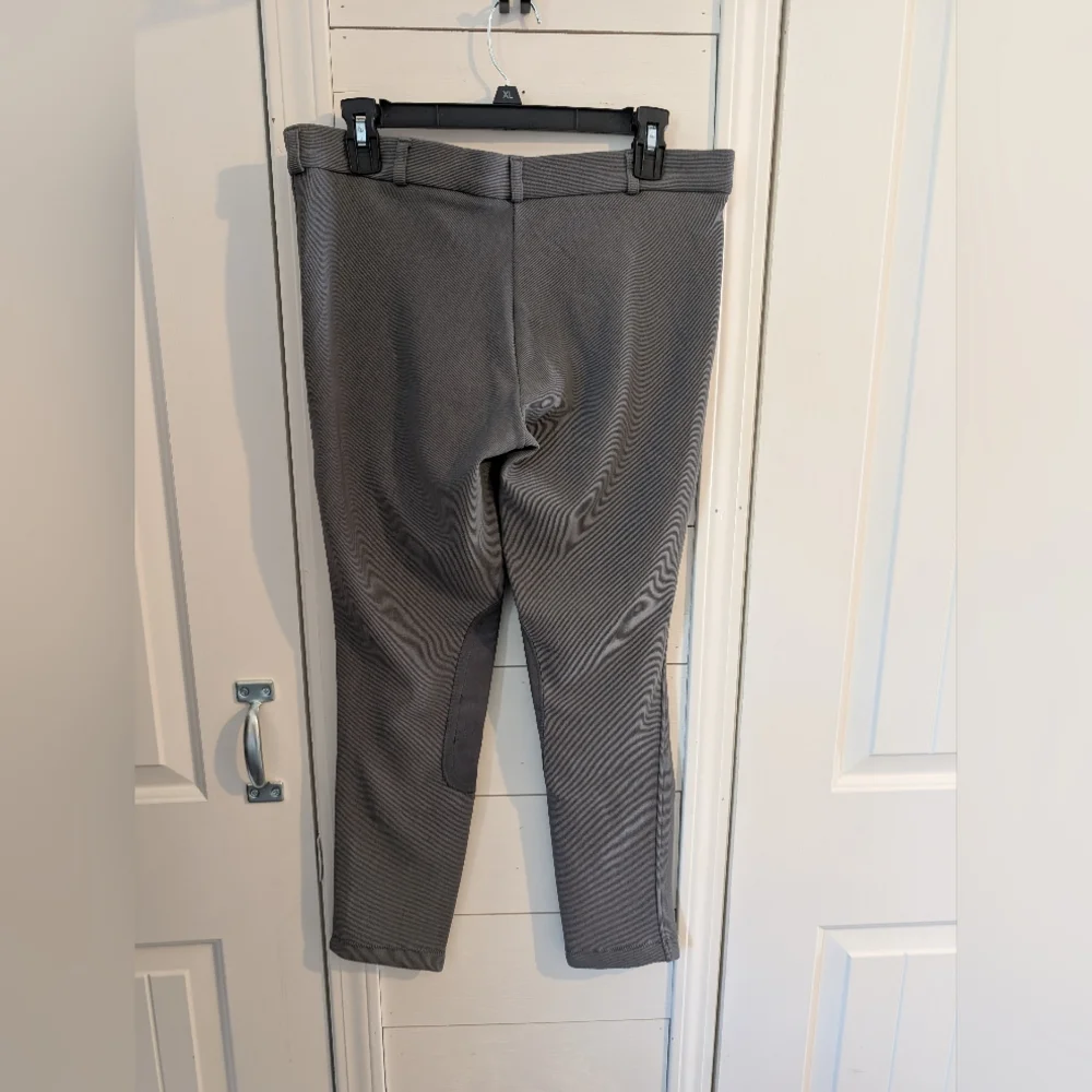Ovation Ribbed Knee Patch Riding Breeches - Picture 2 of 3